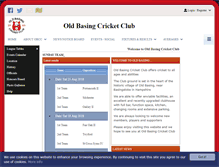 Tablet Screenshot of oldbasingcc.com
